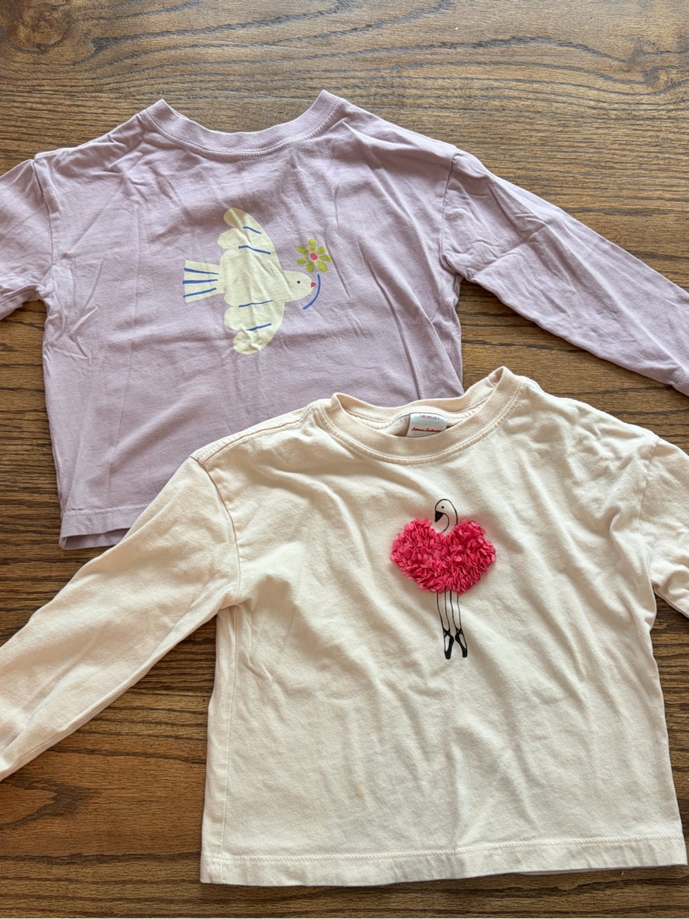 Hanna Andersson Long Sleeve Tees size 4